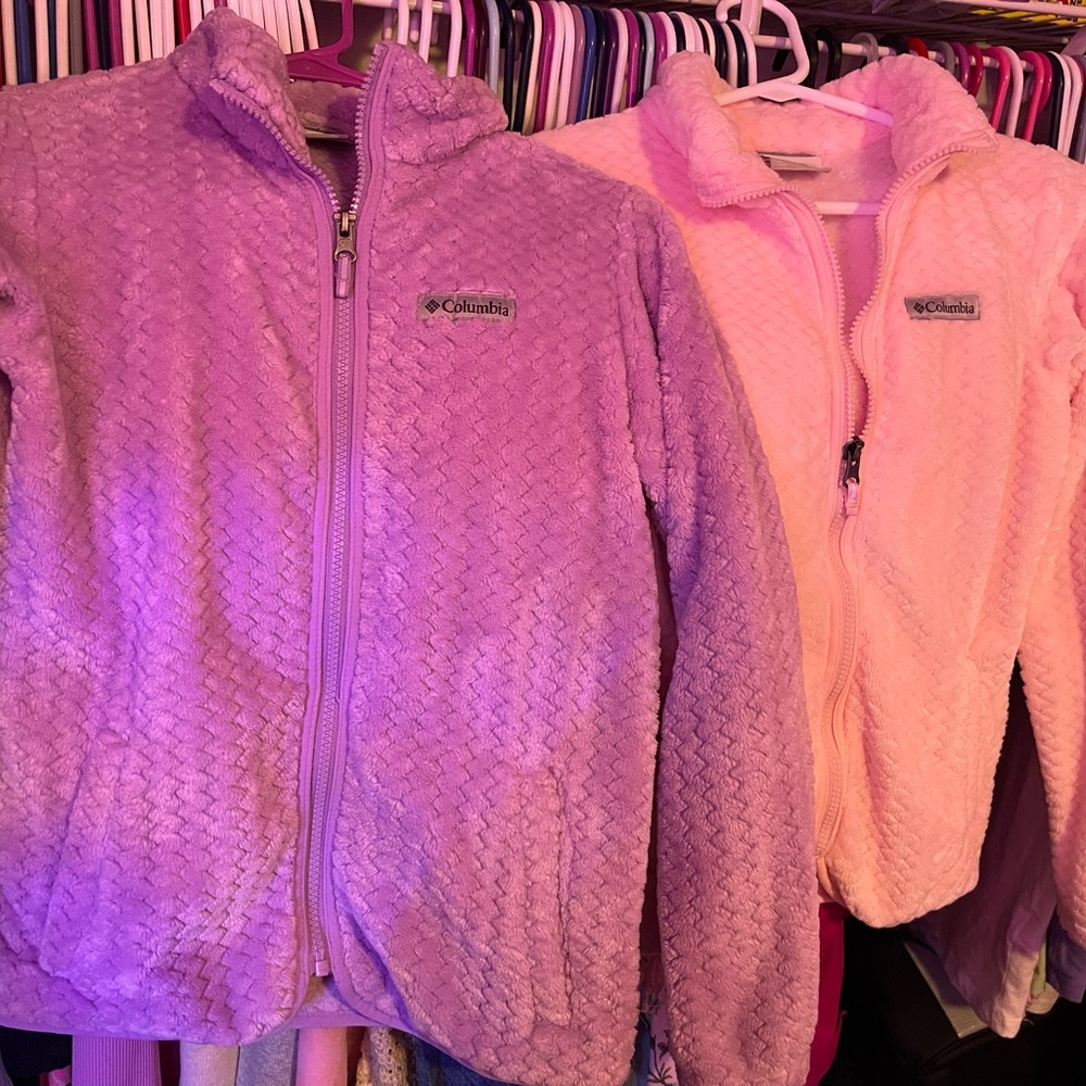 Columbia Kids' Purple & Pink Textured Jacket